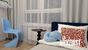 2-к квартира, посуточно, 53м2, 13/22 этаж