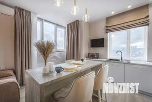 1-к квартира, посуточно, 40м2, 20/20 этаж