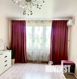 1-к квартира, посуточно, 40м2, 9/16 этаж