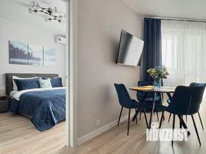 1-к квартира, посуточно, 42м2, 1/1 этаж