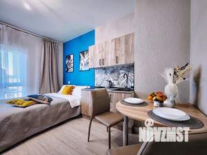 Студия квартира, на длительный срок, 24м2, 19/20 этаж