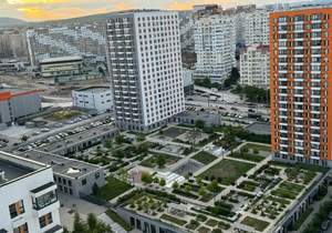 Студия квартира, на длительный срок, 25м2, 23/24 этаж