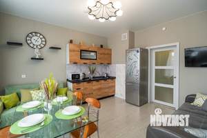 1-к квартира, посуточно, 42м2, 1/1 этаж