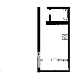 1-к квартира, на длительный срок, 32м2, 3/17 этаж
