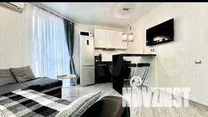 Студия квартира, на длительный срок, 22м2, 7/12 этаж