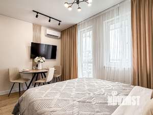 Студия квартира, на длительный срок, 25м2, 22/24 этаж