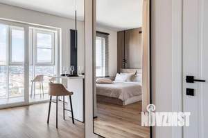 Студия квартира, посуточно, 30м2, 24/24 этаж