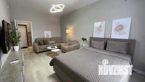 1-к квартира, посуточно, 43м2, 1/1 этаж