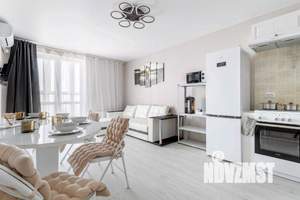 1-к квартира, посуточно, 46м2, 1/1 этаж