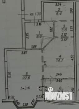 2-к квартира, на длительный срок, 65м2, 17/19 этаж