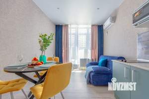 1-к квартира, посуточно, 42м2, 2/21 этаж