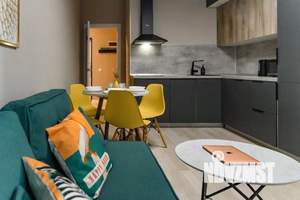 1-к квартира, посуточно, 42м2, 1/1 этаж