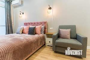 1-к квартира, посуточно, 27м2, 1/1 этаж