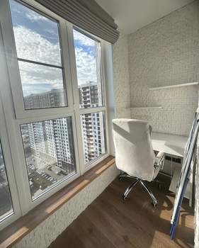 1-к квартира, на длительный срок, 40м2, 24/25 этаж