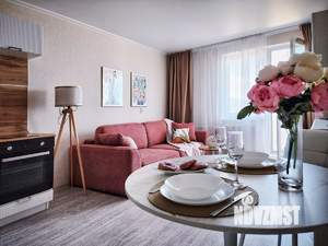 1-к квартира, посуточно, 42м2, 15/16 этаж