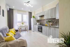 1-к квартира, посуточно, 45м2, 6/9 этаж