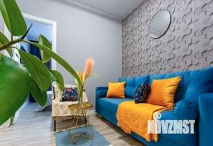 2-к квартира, посуточно, 44м2, 1/1 этаж