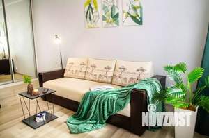 1-к квартира, посуточно, 37м2, 1/1 этаж