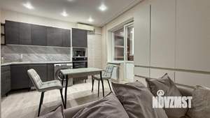 Студия квартира, на длительный срок, 48м2, 11/17 этаж