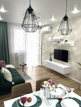 1-к квартира, посуточно, 38м2, 1/1 этаж