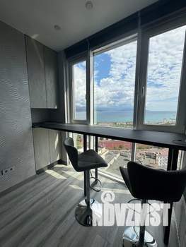 Студия квартира, посуточно, 40м2, 16/21 этаж