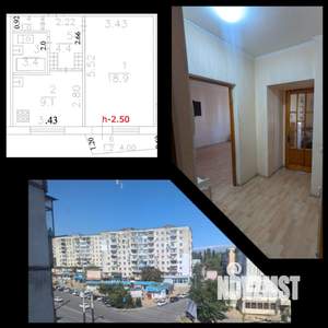1-к квартира, вторичка, 37м2, 5/9 этаж