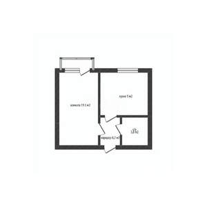 1-к квартира, вторичка, 37м2, 4/10 этаж