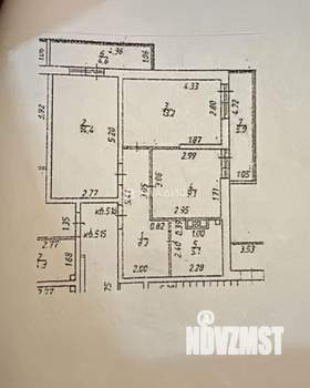 2-к квартира, вторичка, 50м2, 3/20 этаж