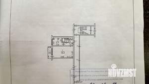 1-к квартира, вторичка, 34м2, 1/5 этаж