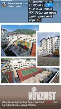 1-к квартира, вторичка, 54м2, 2/8 этаж