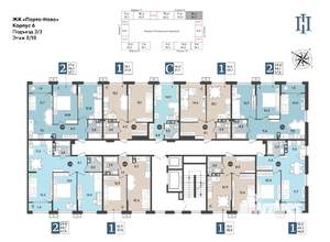 1-к квартира, строящийся дом, 38м2, 8/18 этаж