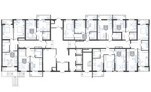 Студия квартира, вторичка, 29м2, 1/24 этаж