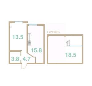 2-к квартира, вторичка, 66м2, 9/10 этаж