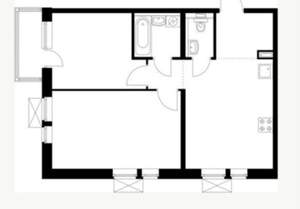 2-к квартира, вторичка, 57м2, 5/24 этаж