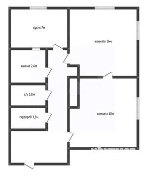 2-к квартира, вторичка, 51м2, 2/4 этаж