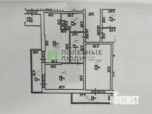 2-к квартира, вторичка, 60м2, 9/21 этаж