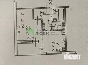 1-к квартира, вторичка, 30м2, 9/9 этаж