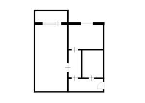 1-к квартира, вторичка, 35м2, 12/16 этаж