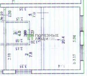 1-к квартира, сданный дом, 39м2, 3/3 этаж