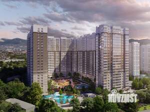 2-к квартира, вторичка, 57м2, 22/23 этаж