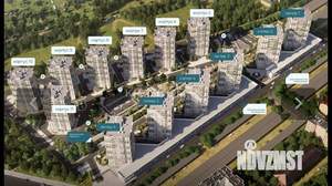 1-к квартира, вторичка, 53м2, 6/17 этаж