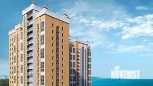 1-к квартира, строящийся дом, 55м2, 7/18 этаж