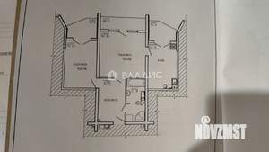 2-к квартира, вторичка, 72м2, 11/17 этаж
