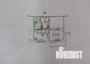 1-к квартира, вторичка, 33м2, 3/10 этаж