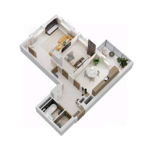 2-к квартира, вторичка, 59м2, 16/17 этаж