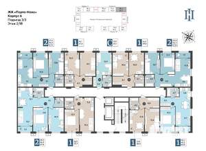 2-к квартира, вторичка, 68м2, 2/18 этаж