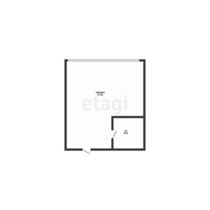 Студия квартира, вторичка, 32м2, 3/11 этаж