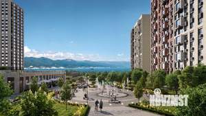 2-к квартира, строящийся дом, 58м2, 2/24 этаж