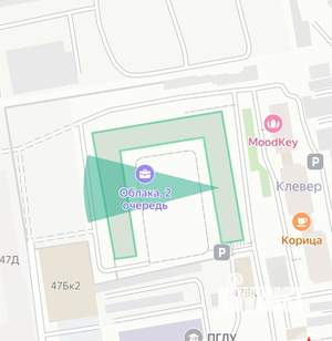 1-к квартира, вторичка, 37м2, 12/23 этаж