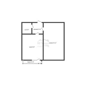 1-к квартира, вторичка, 39м2, 14/16 этаж